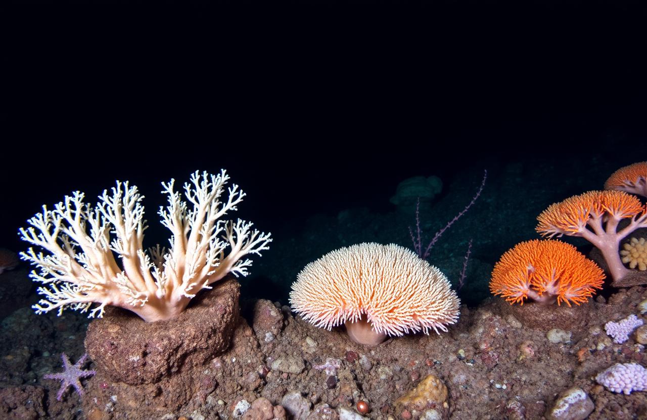 Cold-water coral reef structure
